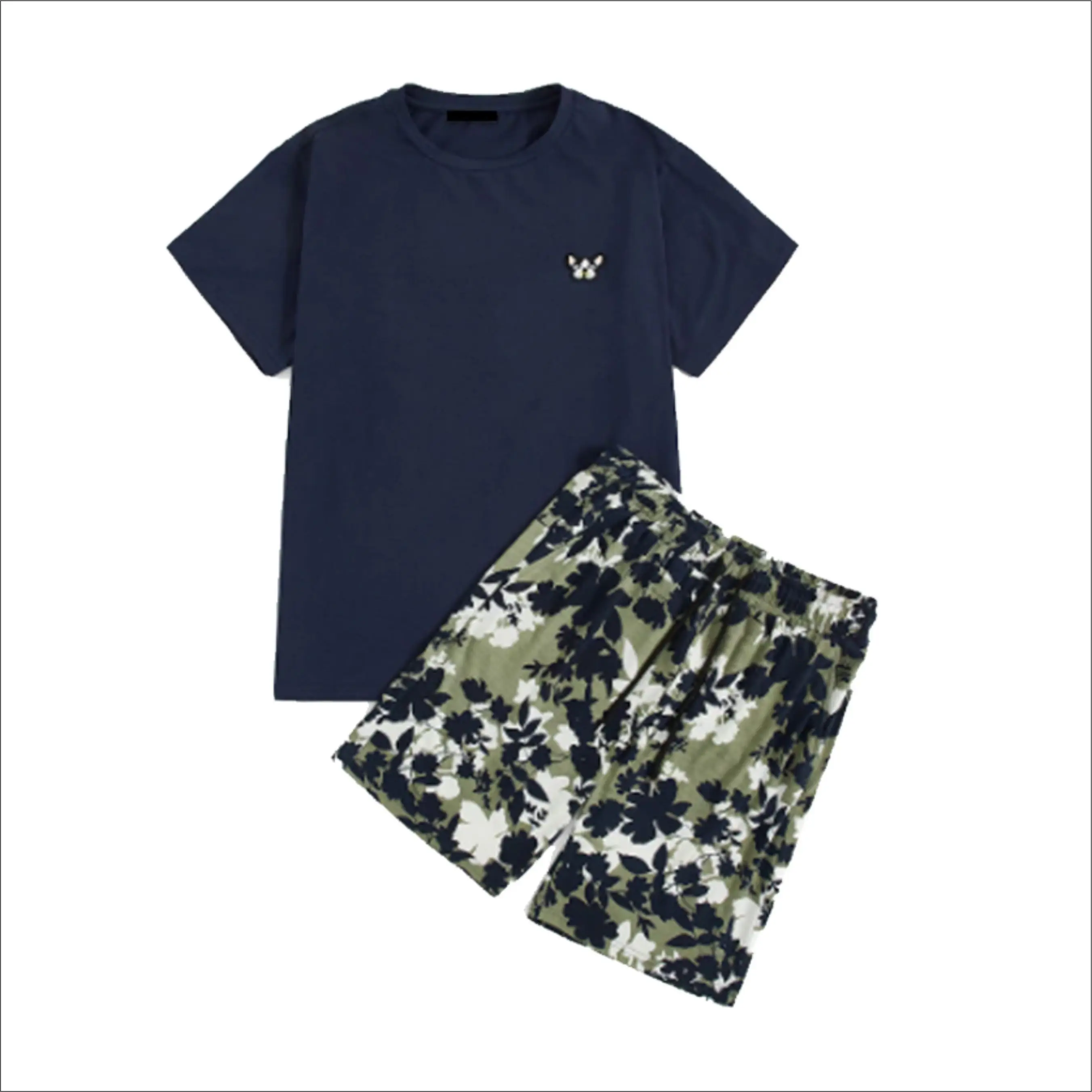 
2021 Men knitting Shorts Tracksuit Shorts Set/short sports suit/knitting sport suit 