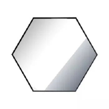 Mirror Wall wall style for home Restaurants hotels iron frame Floor Beveled Mirror Decor looking glass reflector metal mirror