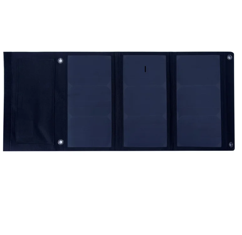 21W Portable Solar Panel Charger, Waterproof Camping Gear Solar Powered Charger