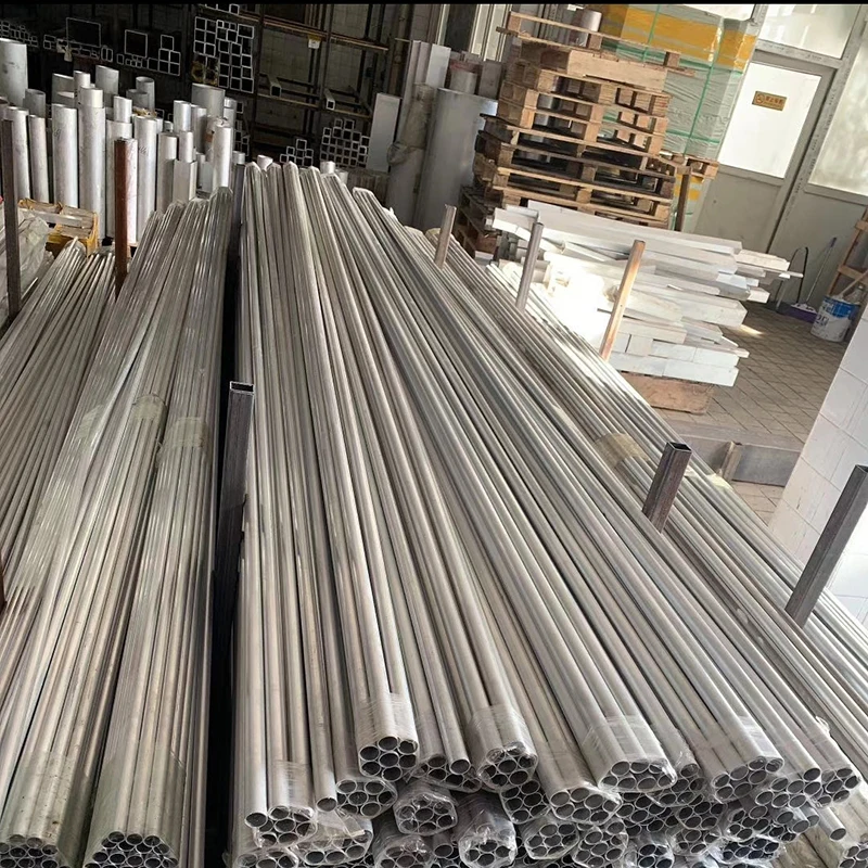 Hot Sell Pipe System Customized Extruded Aluminium Alloy Tube Pipe Custom Aluminum Tube Aluminum Pipe Tube Profiles AL-4000A-1.2