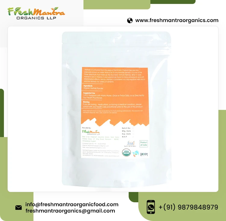 High On Demand Terminalia Chebula Organic Powder with Small MOQ