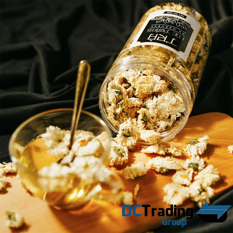 Вьетнамский натуральный сушеный цветок/сушеный цветок маргаритки белого цвета-оптовая продажа качественный и размер Молодежный для чая