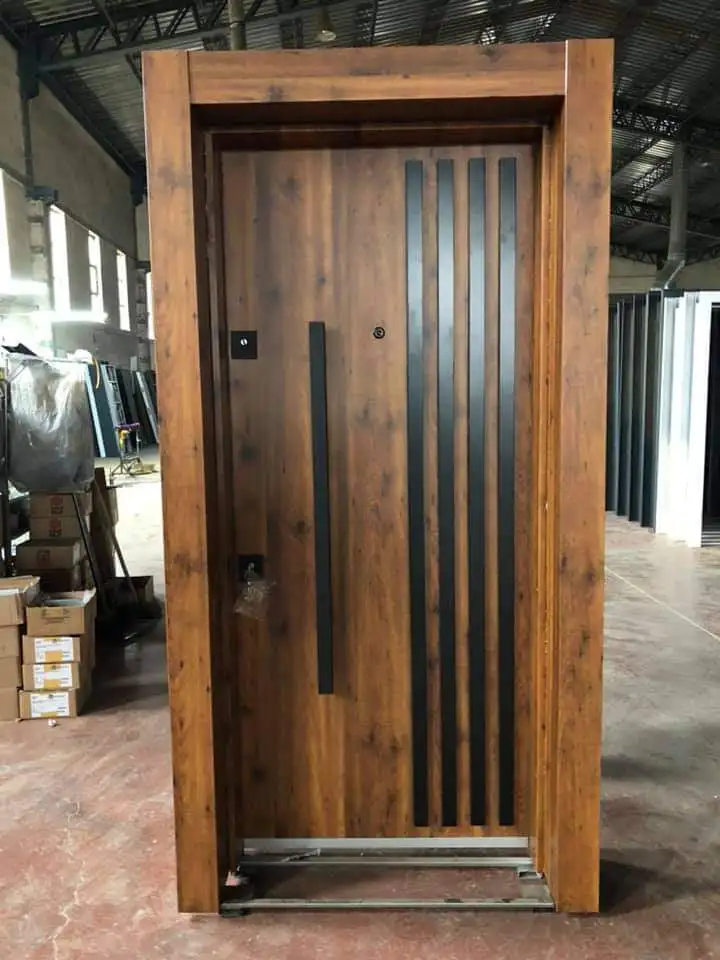 Steel Door Lead the industry  for villa  Exterior Steel Doors Stainless Steel Modern Door Hot Sale