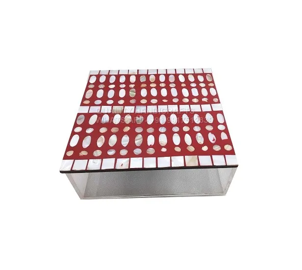 Арабский стиль Рамадан ИД подарок деревянная Швабра инкрустация крышка акриловый контейнер перламутровый десерт коробка для хранения шоколадных конфет