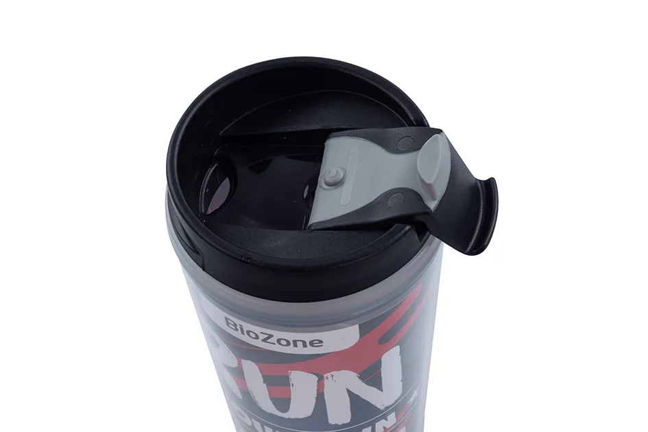 High quality Plastic Thermal Bottle 500ml Black KB-WA500PO (BioZone) Wholesale Made in Viet Nam