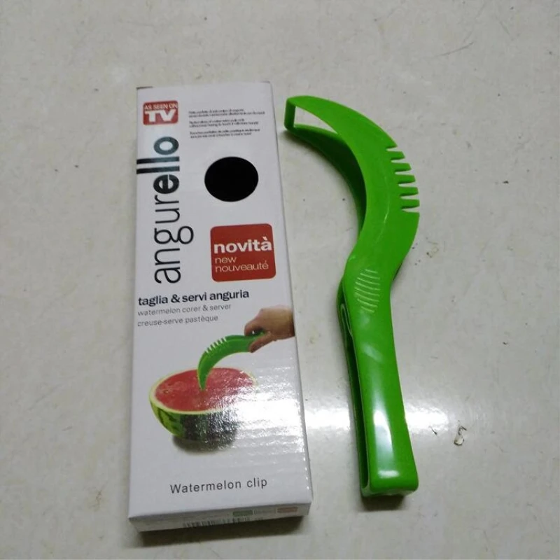 Fruit Plastic Knife  Slicer Intelligent Slicer Knife Watermelon Plastic Fruit Slicer Summer kitchen Accessories H26