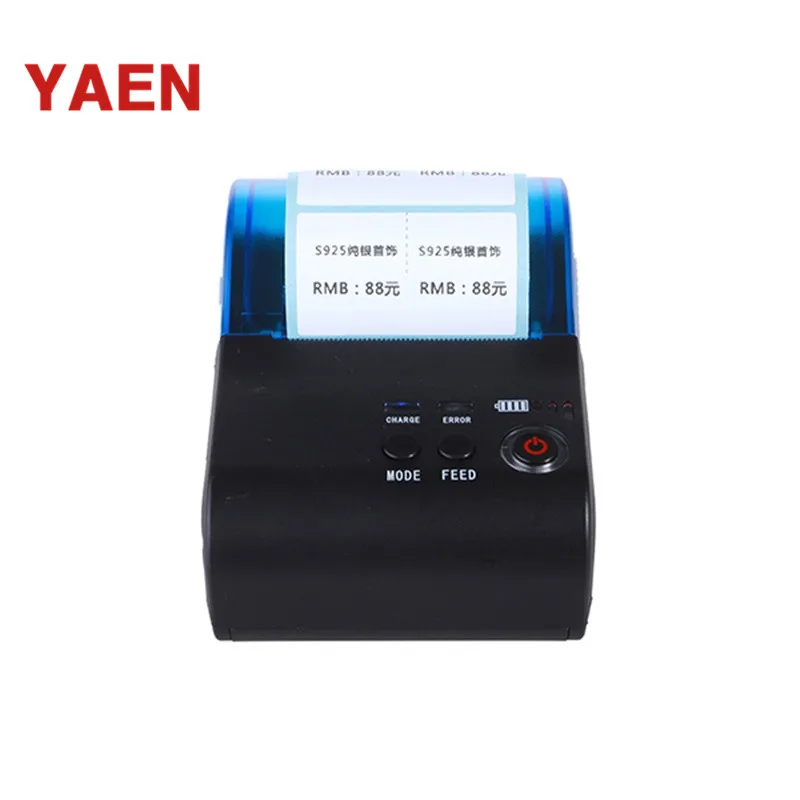 YAEN  Factory Price 58mm Paper Width Label Maker Machine For Logistics
