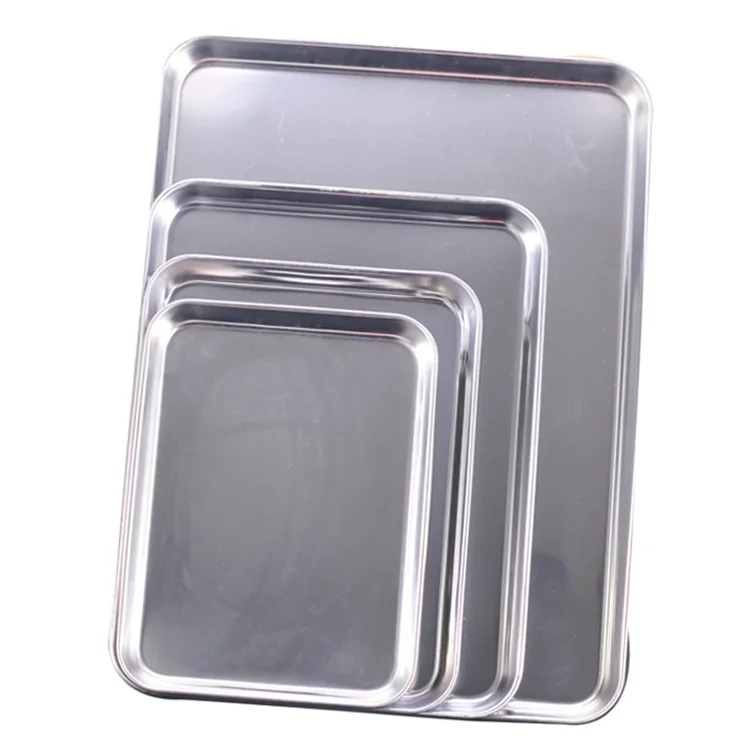 Food Grade Stainless Steel Baking Tray Set Baking Tray Baklava Plate