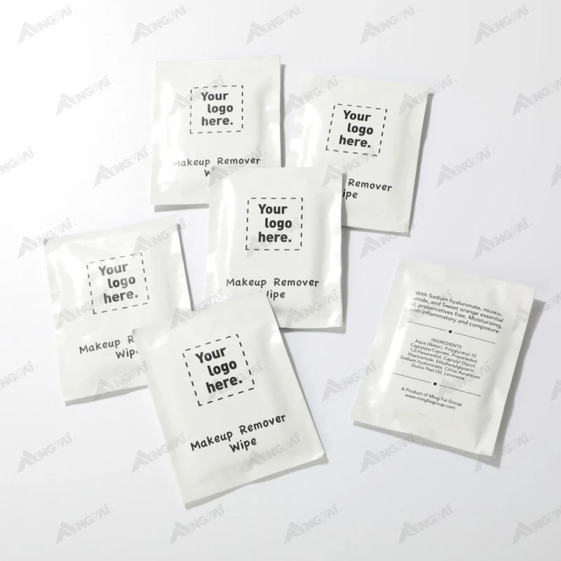 OEM factory customized Make-up remover pads OEM factory private label item to remove waterproof makeup for all kinds skin Factory Direct Supply