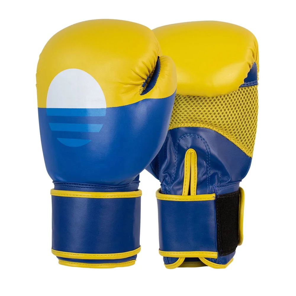 Fight Training Comfortable Professional Custom Logo Boxing Gloves muay Thai gloves
