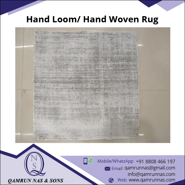 Hand Loom Design 100% Wool Hand Woven Rug for Bulk Purchase order  use for living room office  2A