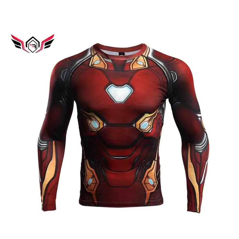 Wholesale Custom Logo Printed MMA Rash Guard High Quality low MOQ fast shipping new design rash guards