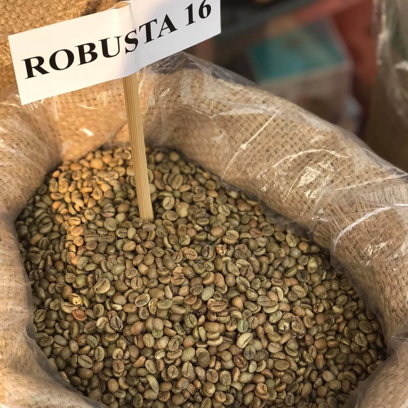 Вьетнам робуста кофейные зерна S16