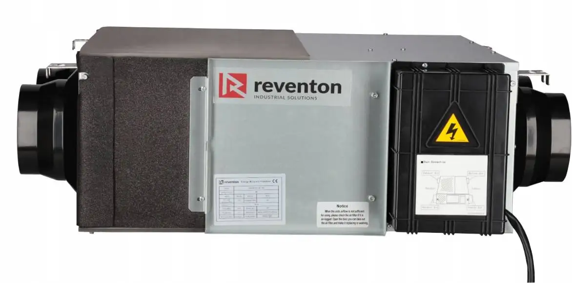 Recuperator series INSPIRO BASIC 300 m3/h control panel BASIC