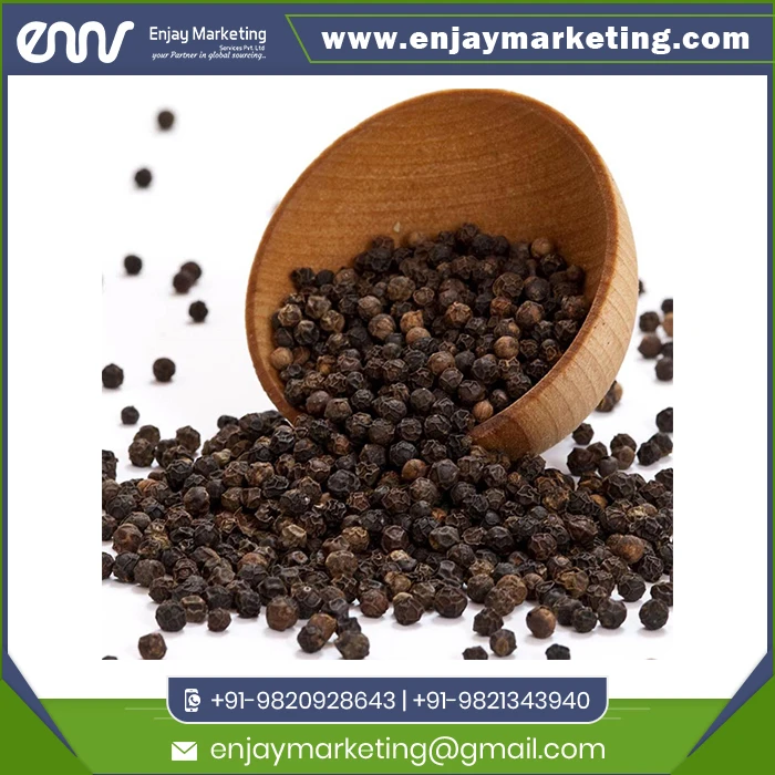 Bulk Supplier of Whole Black Pepper Bulk Export at Wholesale Price - Enjay Marketing