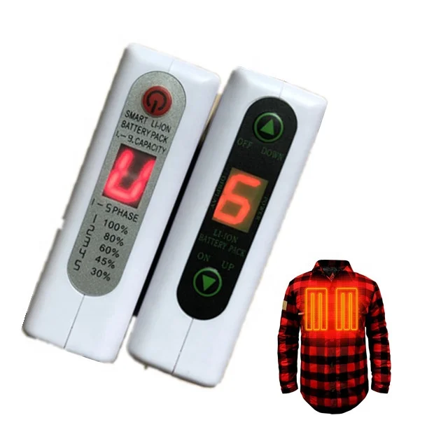 
FCY 7.4 Volt Lithium-Ion Battery Pack for Heated Apparel 4.4Ah with Charger 