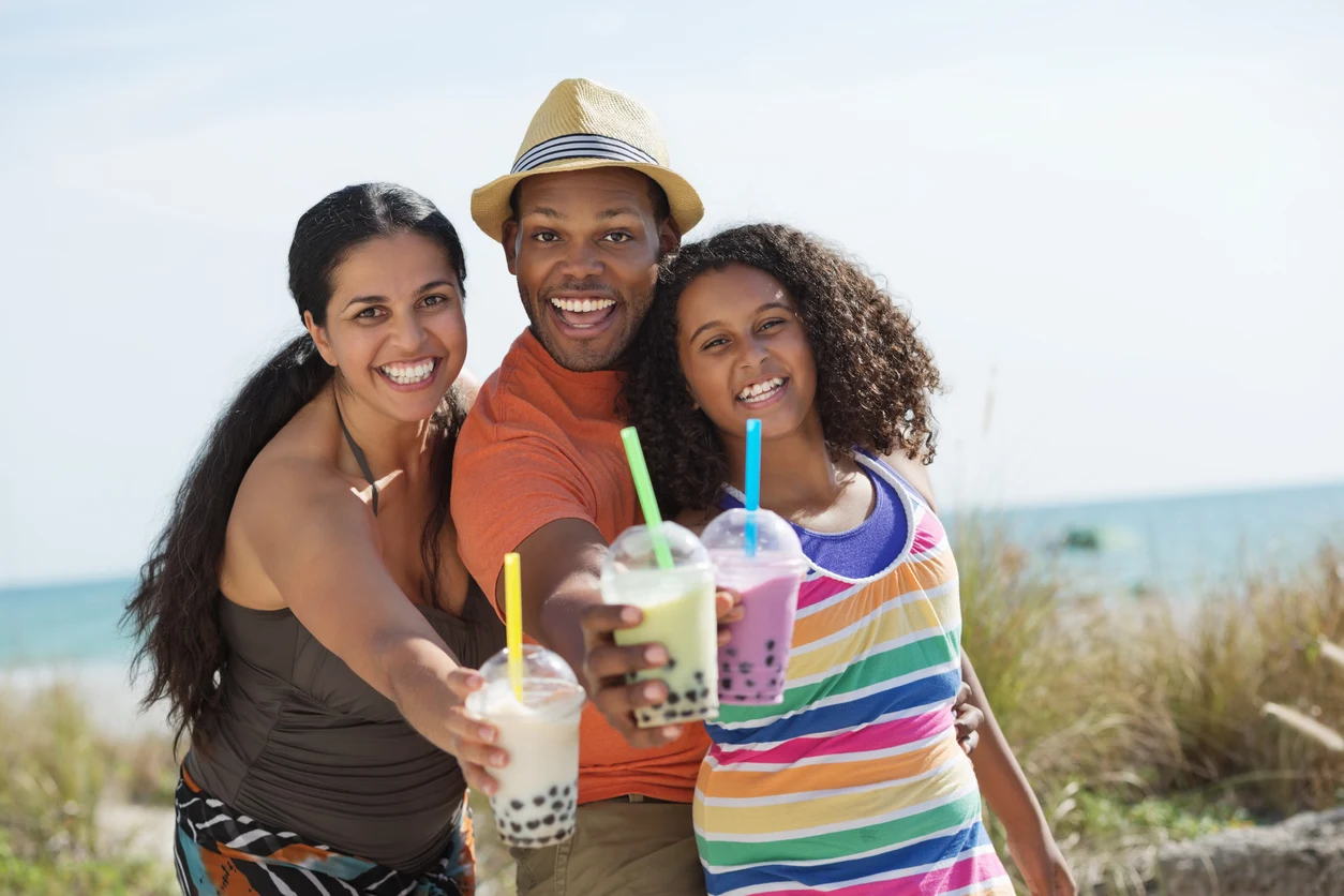 BOBA CHiC Taiwanese Classic High Quality Taro Instant Milk Tea for Boba Pearls Milk Tea