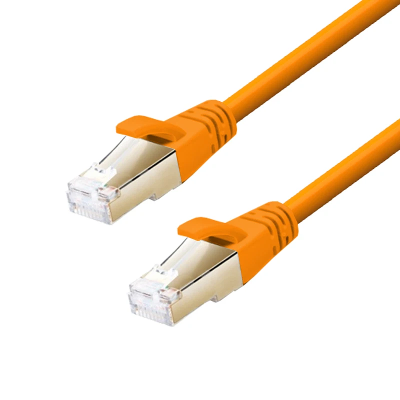 Durable and flexible double shielded Cat8 Ethernet cable super-efficient reducing EMI/RFI Interference Cat8 SFTP SR 26 AWG cable