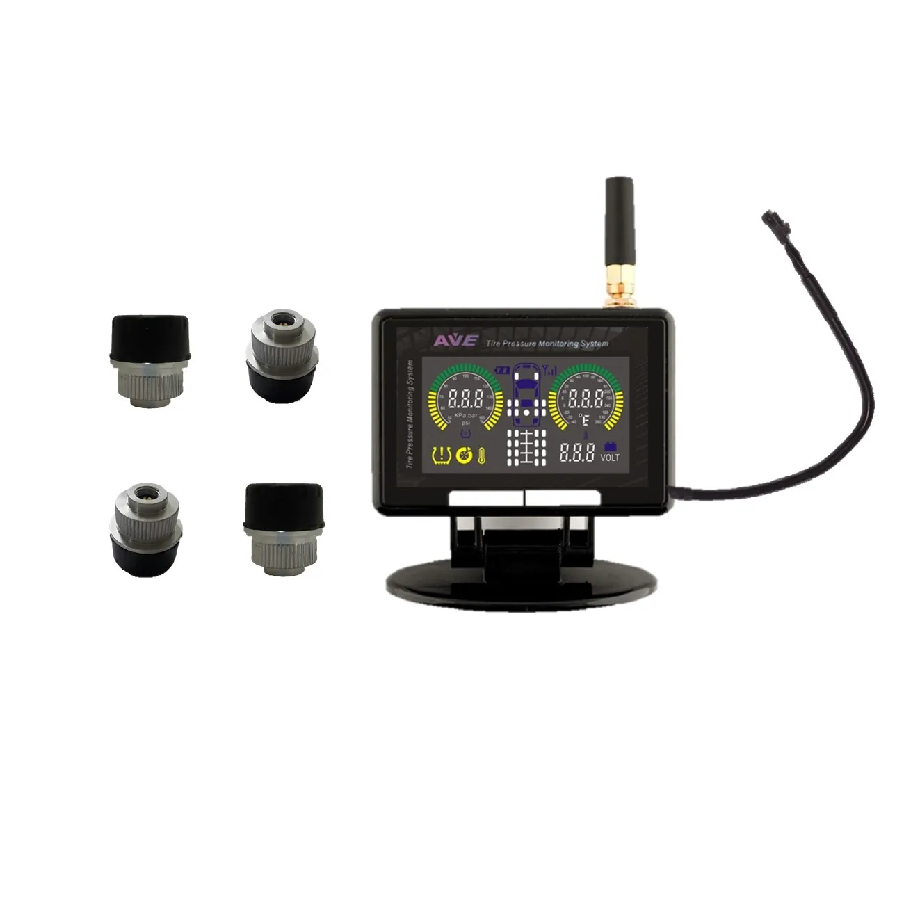 Internal Sensor Car RS232 TPMS for Fleet Management