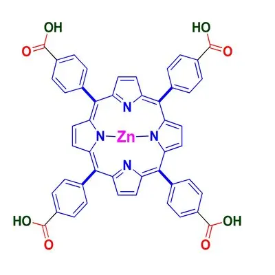 
meso Tetra(4 carboxyphenyl)porphine Zn(II) 