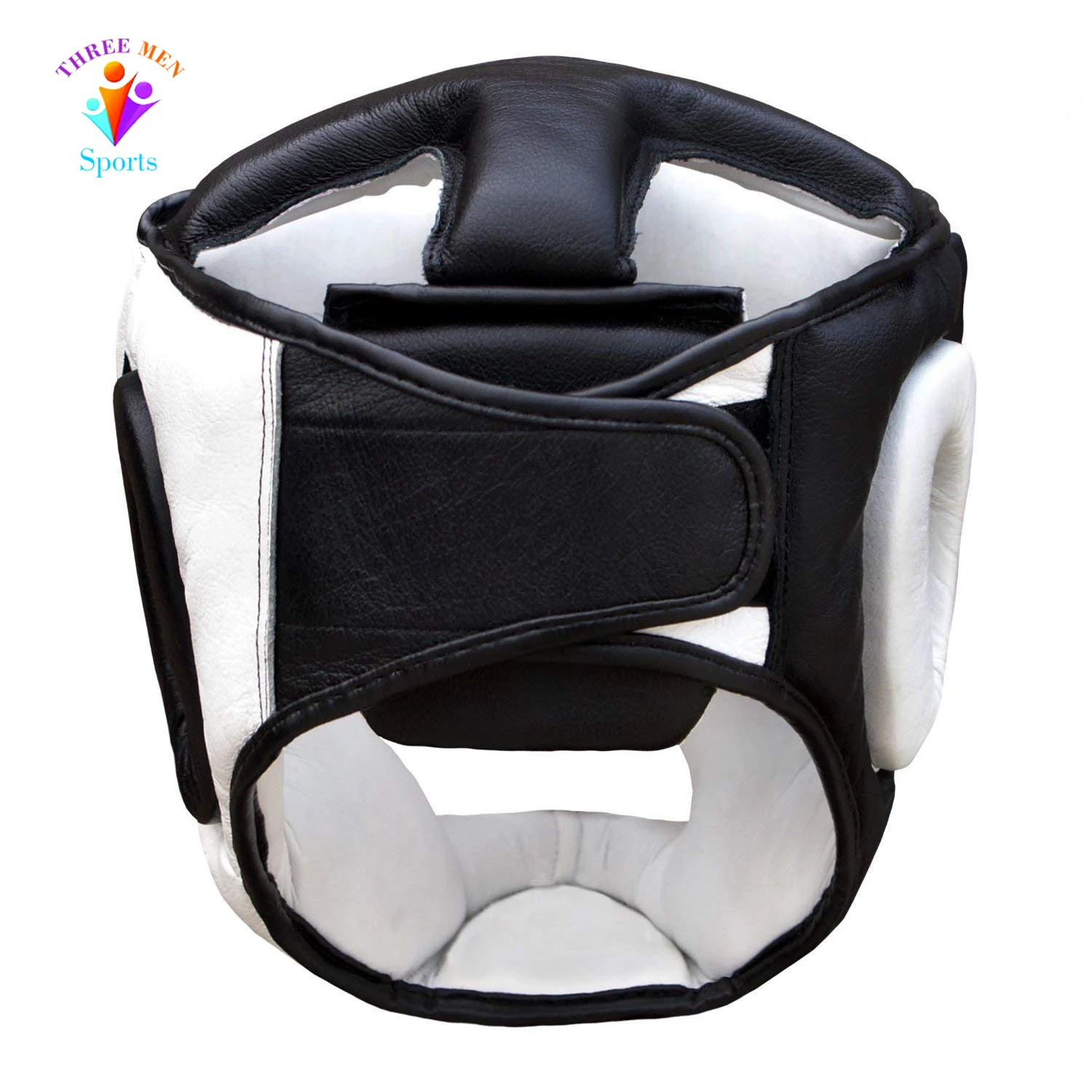 Customized Label PU Leather Head Guard Helmet kick Boxing Safety Head Guards Face Protectors