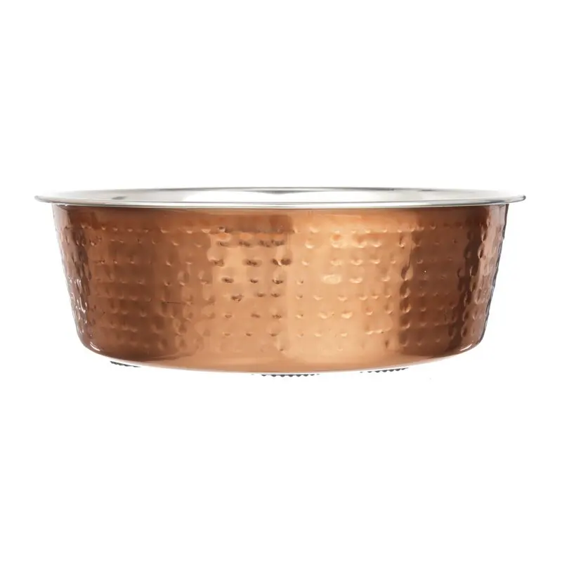 fancy copper finished metal pedicure bowl for spa manicure pedicure sink bowl