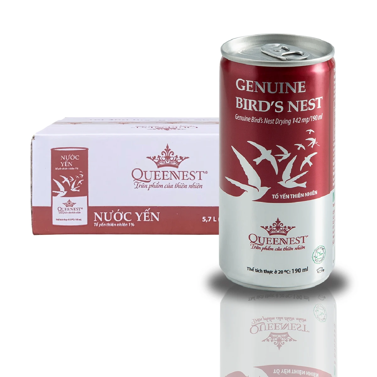 Напиток из натурального птичьего гнезда 1% 90 мл (в упаковке 30 шт.) из Вьетнама