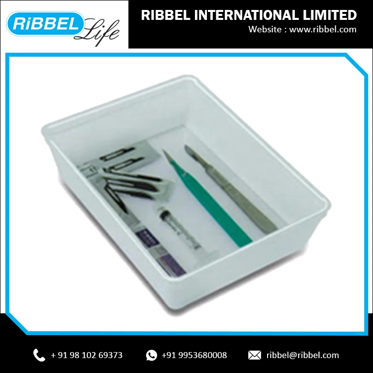 
Superior Quality Disposable Plastic Surgical Tray Available In 10 Custom Colors With 10000 MOQ 