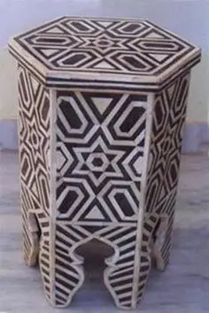 Табурет с инкрустацией в виде костей черно-белый цвет перламутровая Инкрустация круглый табурет прикроватный столик/концевой столик/мебель для гостиной