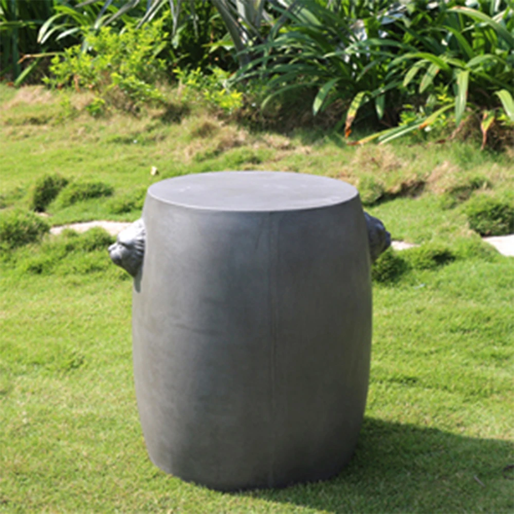 Factory manufacturing high quality modern concrete round chairs made in Vietnam