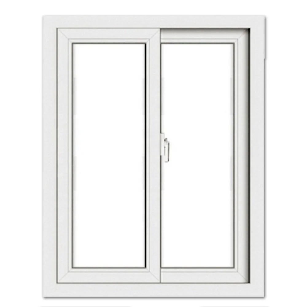  Hotian Cheap plastic window design pvc sliding glass