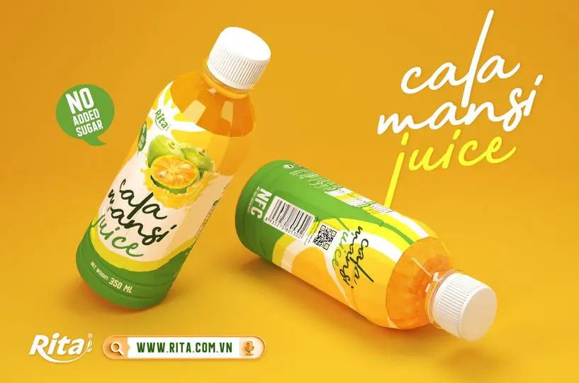 Rita 350ml PET Bottle Private Label Healthy Juice Natural Fruit Juice with Pieces Fresh Juice with Pulp