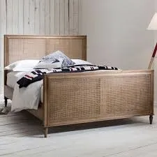 
Premium Quality Modern Design Strong Support Bedroom Natural Bamboo Bed From Vietnam 