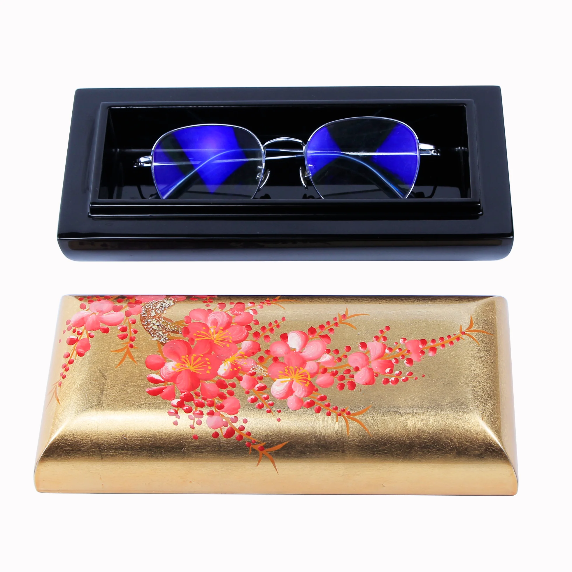 Top Sale 2021 Decorative Rectangular Box for Sunglasses Wooden Case Glasses Pakaging Eyewear Collection