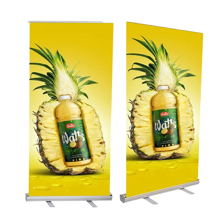 Faser Delivery Advertisement Rack Display New Design Roll up Display Led Unique Fashion Banner Roll up