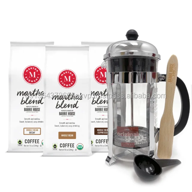 
 Martha Stewart Coffee French Press Gift Set  