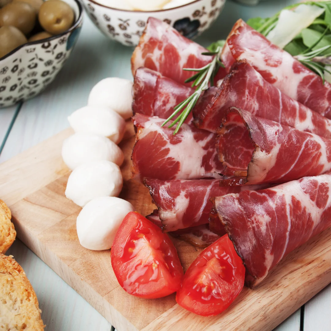AUTHENTIC ITALIAN PORK NECK COPPA DI PARMA kg 1.8 | high quality gluten free pork meat | premium Italy supplier