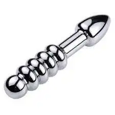 Hot Selling Bondage Adult Toys Steel Anal Dildos Balls Ended
