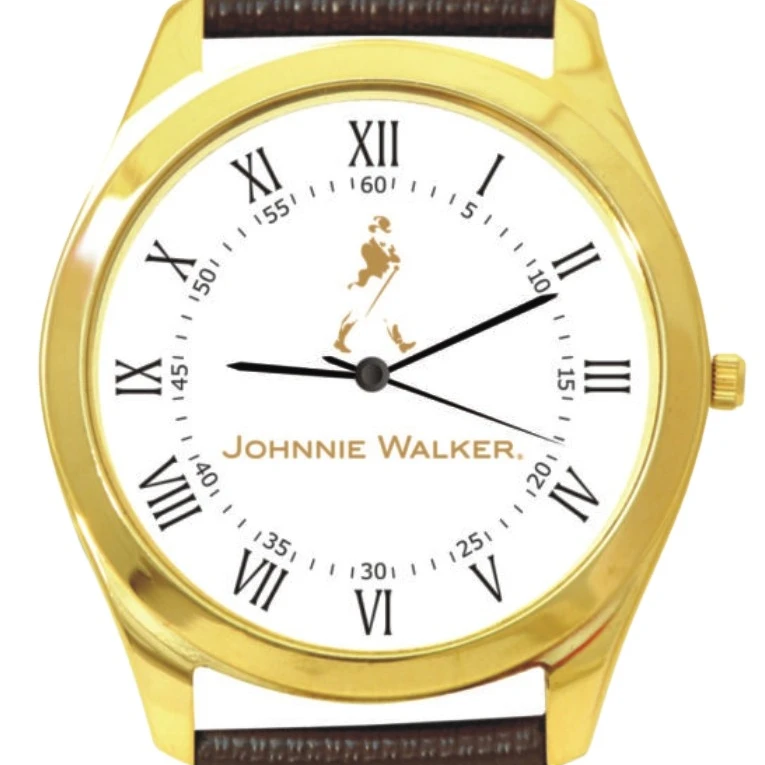 Premium Quartz Corporate Black Watch Fashion Luxury Wrist Watch Designs for Promotional Employees with Customized Logo Giftings