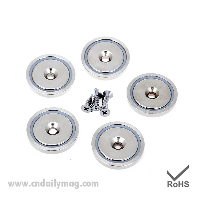 Cabinet Door Magnets 4 Pack Magnetic Door Catch Stainless Steel Drawer Magnet Catch for Sliding Door Closure