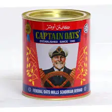 
Captain Oats 500g tin Malaysian Origin 