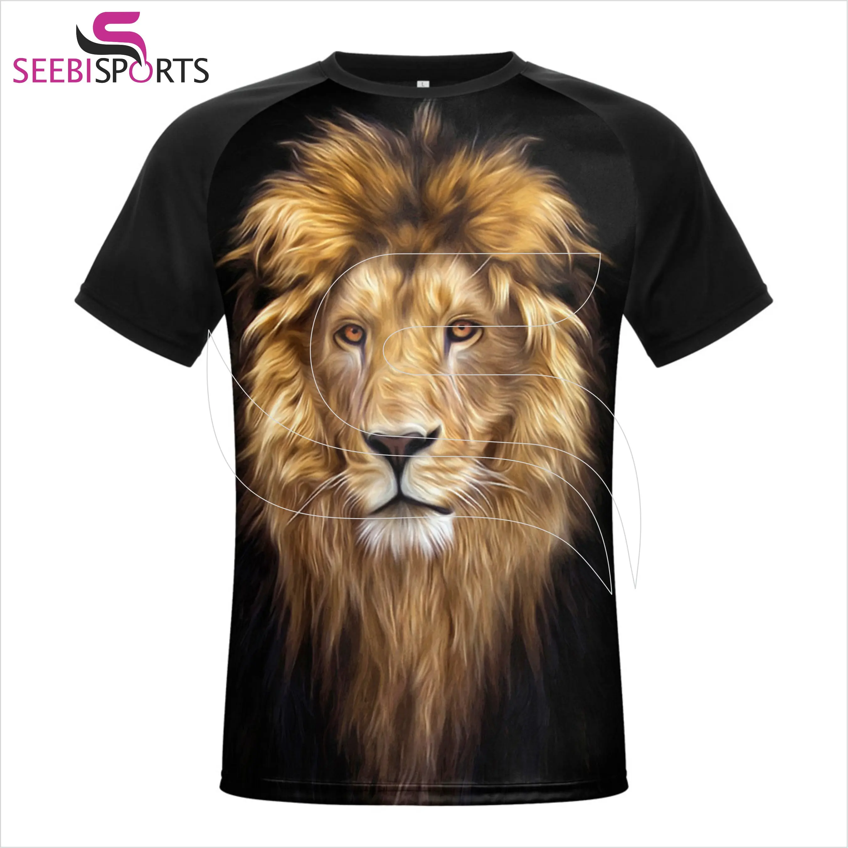 
2021 High Quantity Custom Dye Sublimate Color Print 90% Polyester 10% Spandex Sport T Shirt 100 Percent Polyester Blank T-Shirt 