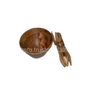 Wooden cobra stand for bowl or ball