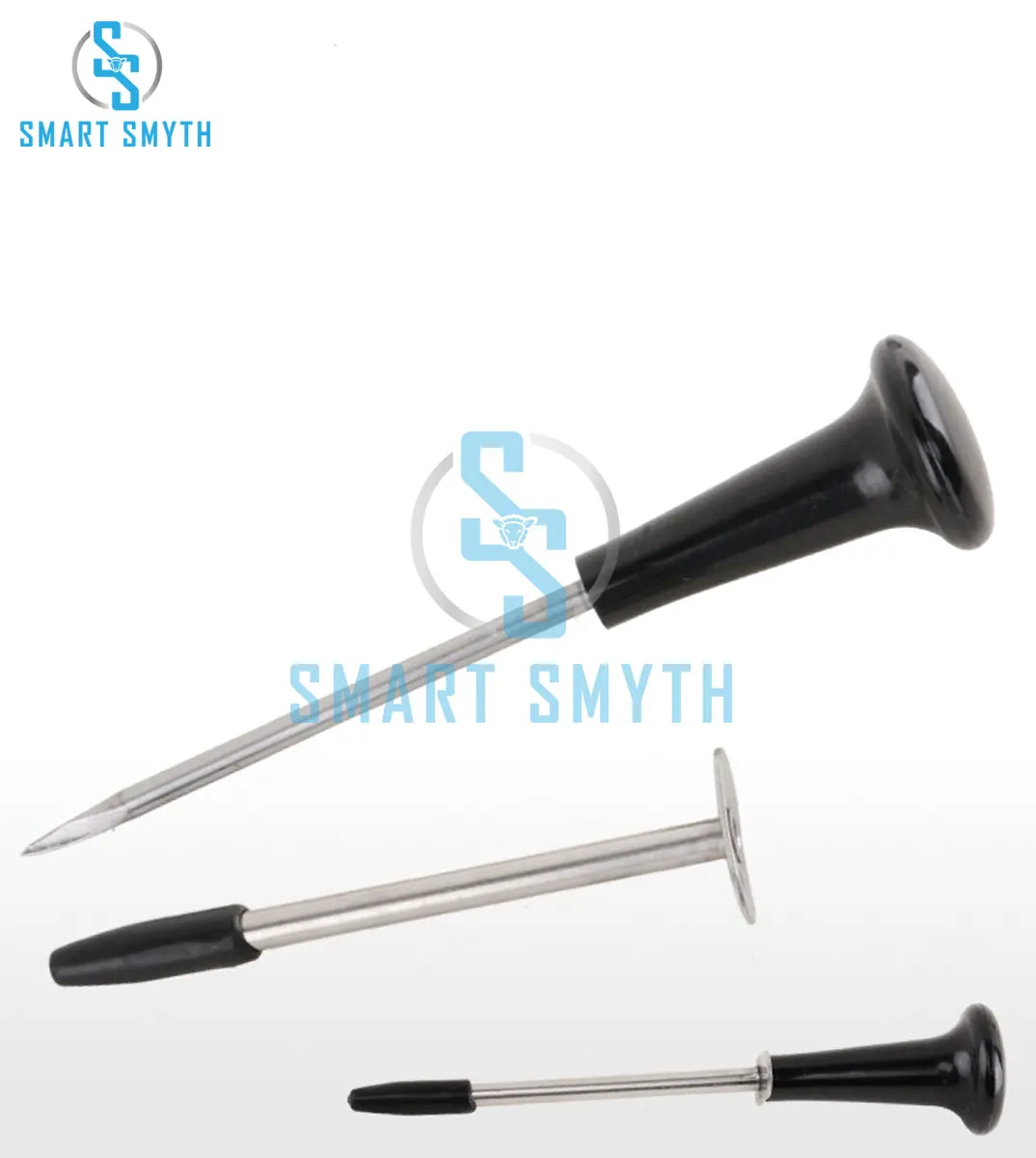 Needle Stainless Steel Trocar Rumen Puncture Needle Cattle Puncture Flatulence Veterinary Instrument