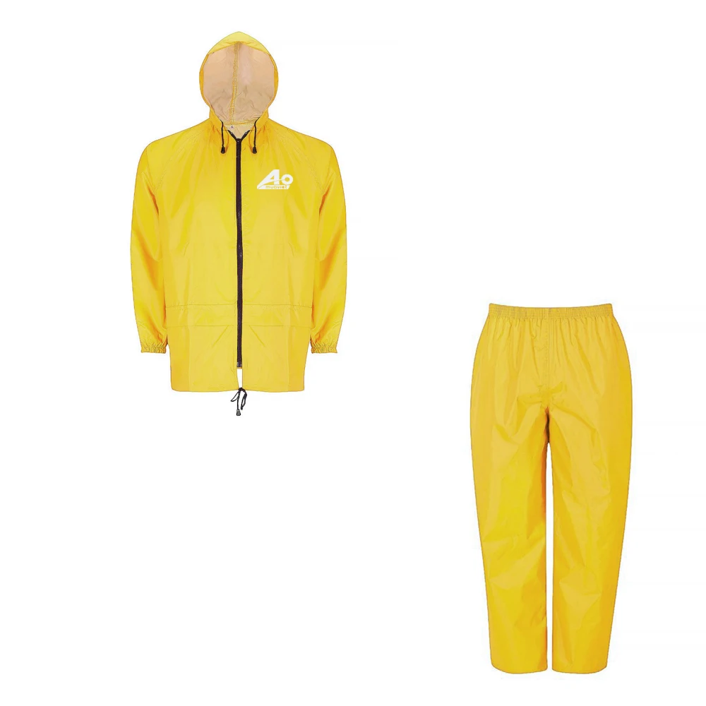 
Распродажа 100% водонепроницаемая легкая полиуретановая нейлоновая полиэфирная Парашютная дождевая куртка дождевик костюм дождевые Брюки поставка из Вьетнама 