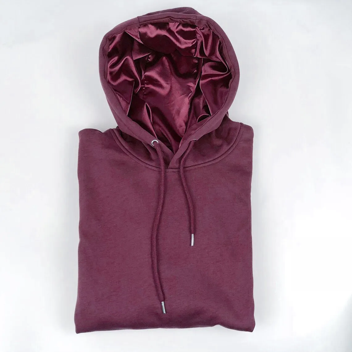 Satin Lined Hoodie Custom Satin Lined Hoodie shout industry