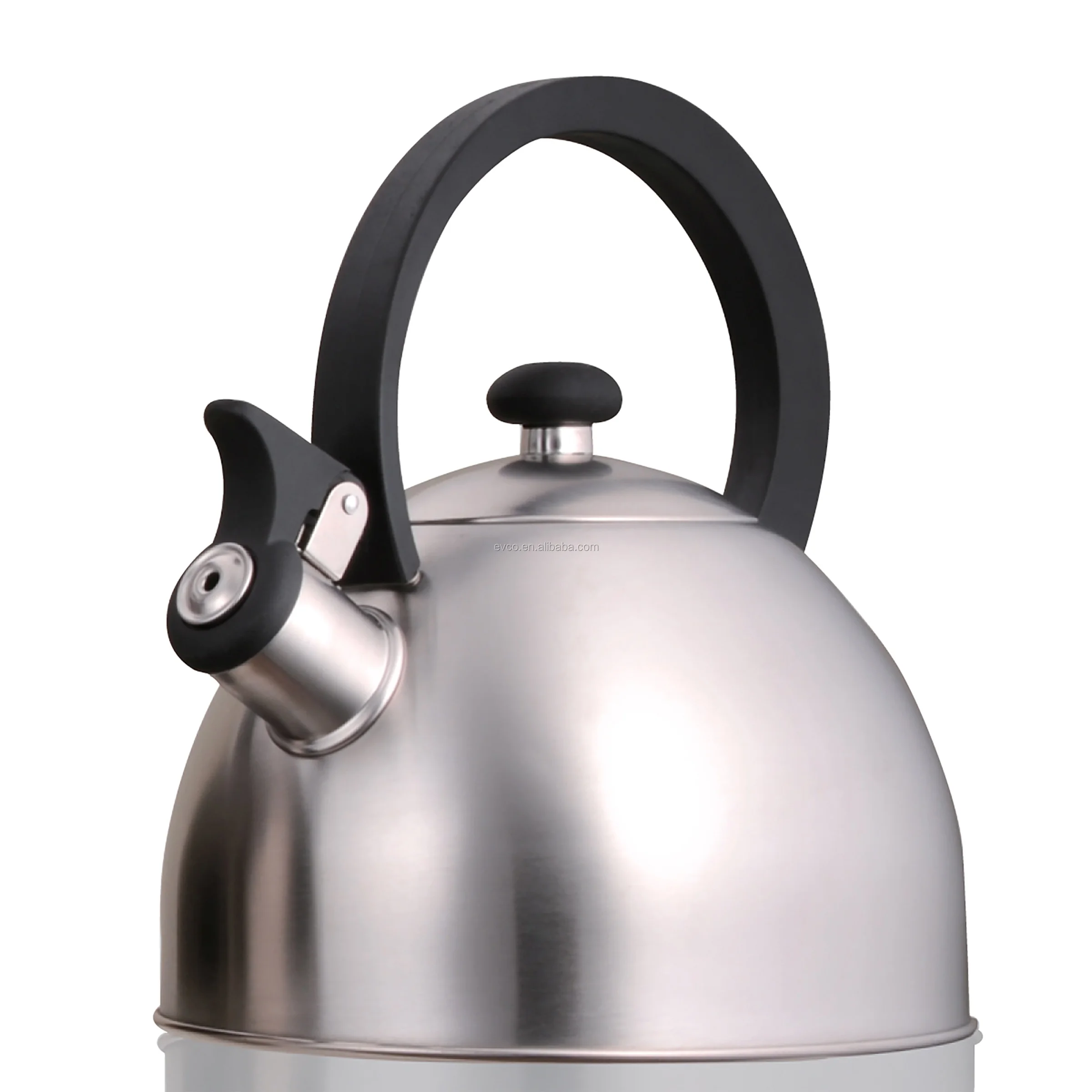 Prelude 2.1 Qt. Stainless Steel Whistling Tea Kettle in Brushed Surface