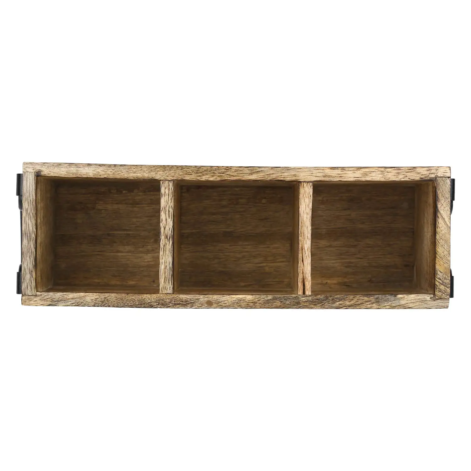 Wooden Caddy Organizer Home Office Cutlery Stationary Mobile Stand Holder