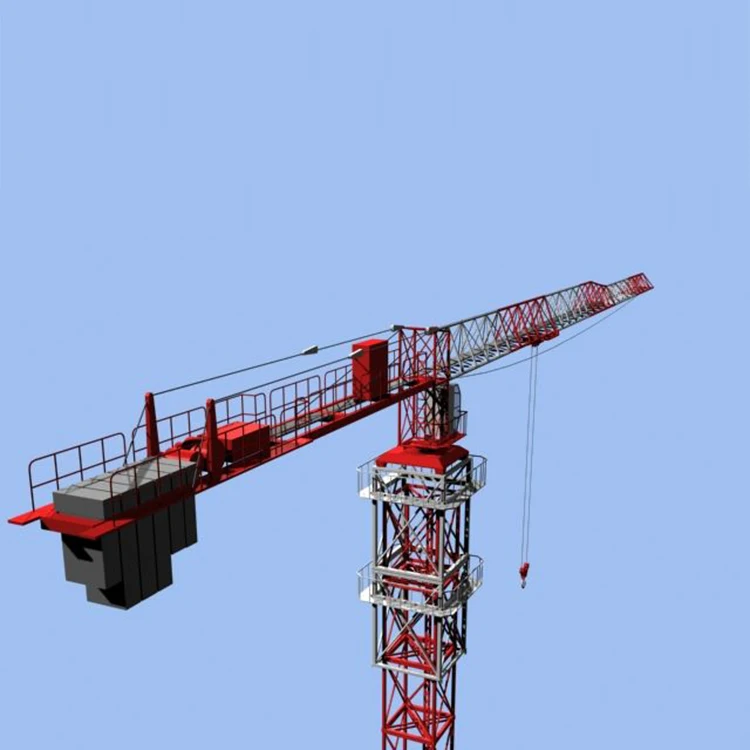 Дачэн-плоской подошве в китайском стиле; Тип Головки Дешевые 50 м Дубай башенный кран Tc5013-4