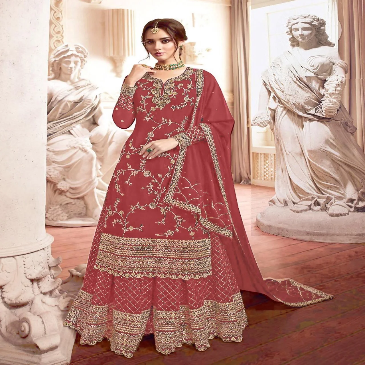 DESIGNER HEAVY GEORGETTE SUIT